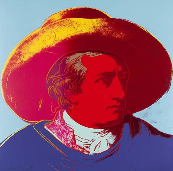 Andy Warhol - Goethe - Weitere Abbildung