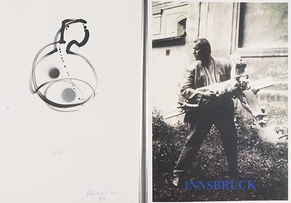 Martin Kippenberger - Herbert Fuchs, M. Kippenberger in Tirol mit mir (1988-1996). 10 Motive - Weitere Abbildung