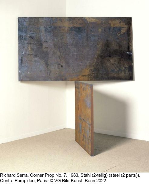 Richard Serra - Corner Prop No. 6 (Leena and Tuula) - Weitere Abbildung