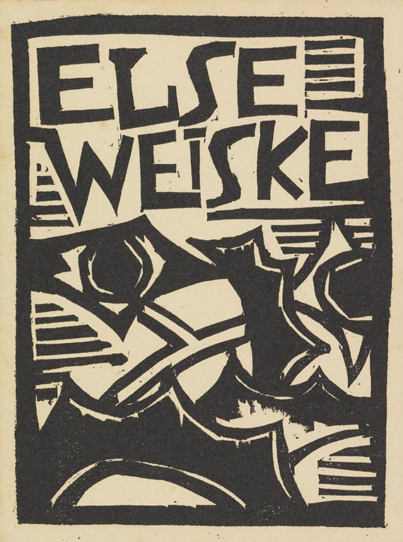 Karl Schmidt-Rottluff - Exlibris: Else Weiske