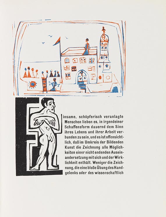 Will Grohmann - Kirchner-Zeichnungen