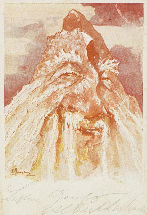 Emil Nolde - 16 Bergpostkarten und 2 Probedrucke
