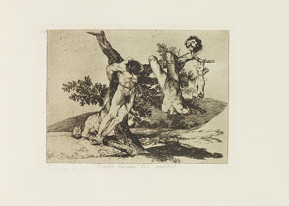 Francisco de Goya - Los desastres de la guerra - Weitere Abbildung