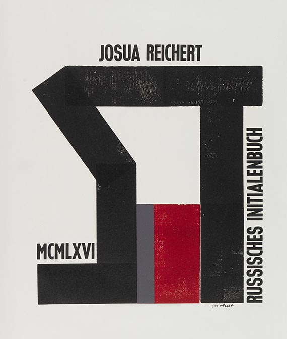 Josua Reichert - Russisches Initialenbuch (1 Beigabe) - Weitere Abbildung