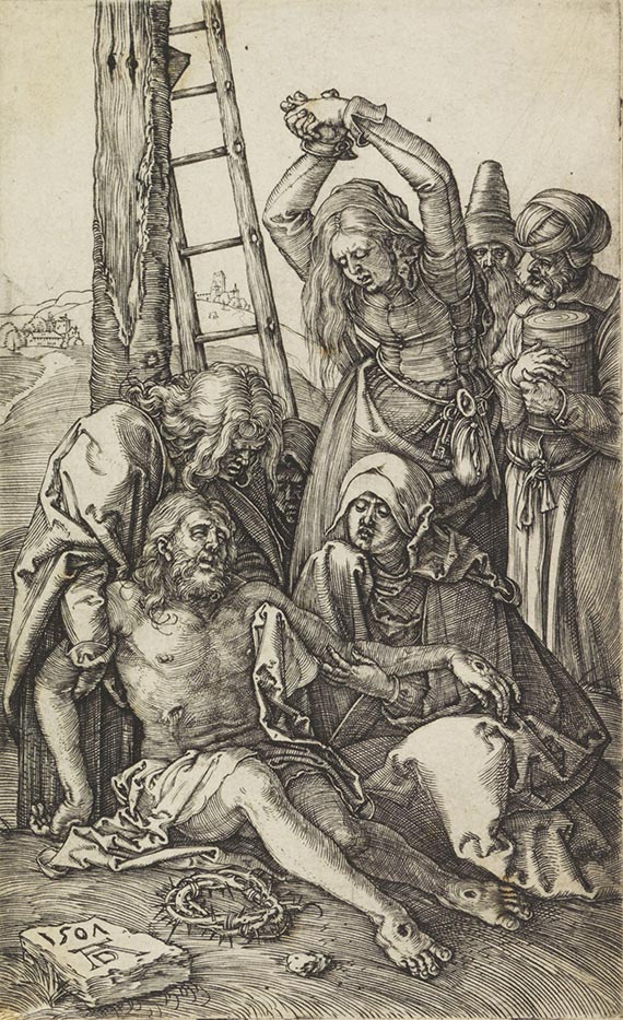 Albrecht Dürer - Kreuzabnahme/Beweinung