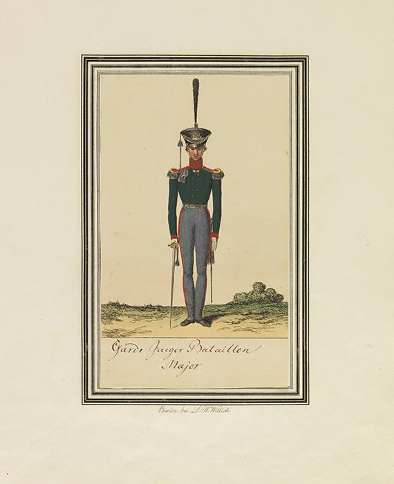 Friedrich Johann Gottlieb Lieder - Abbildungen der Königl. Preussischen Armee - Weitere Abbildung