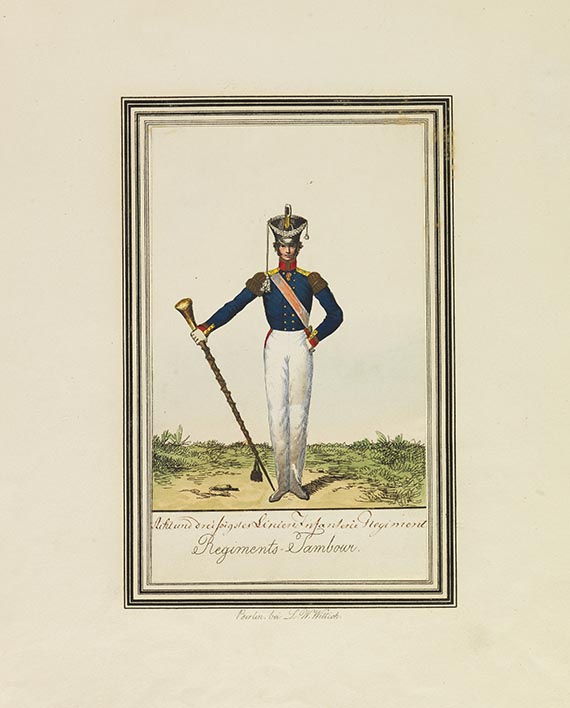 Friedrich Johann Gottlieb Lieder - Abbildungen der Königl. Preussischen Armee - Weitere Abbildung