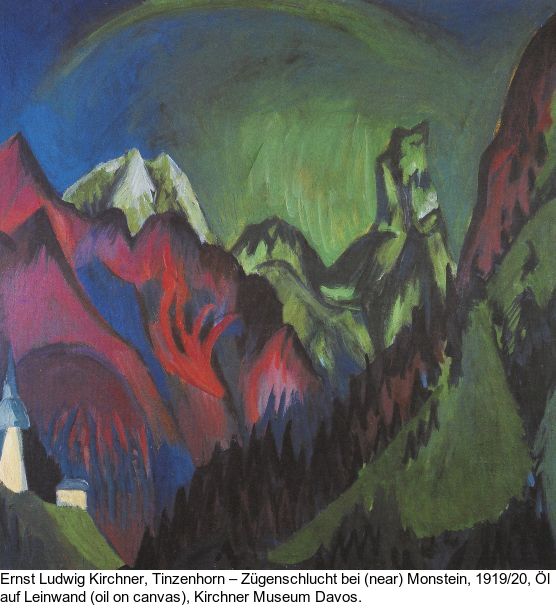 Ernst Ludwig Kirchner - Alphütten und Tinzenhorn - Weitere Abbildung