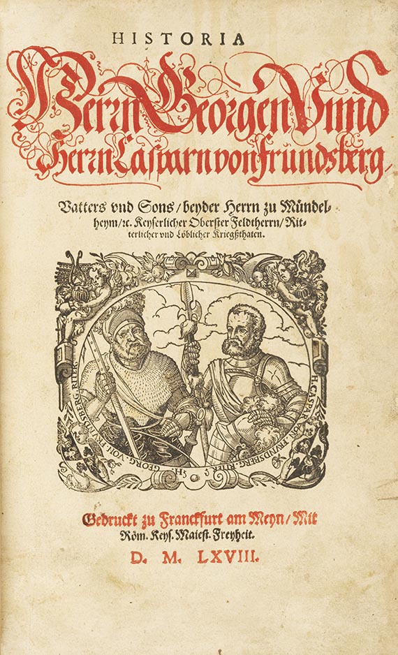 Adam Reissner - Historia Herrn von Frundsberg