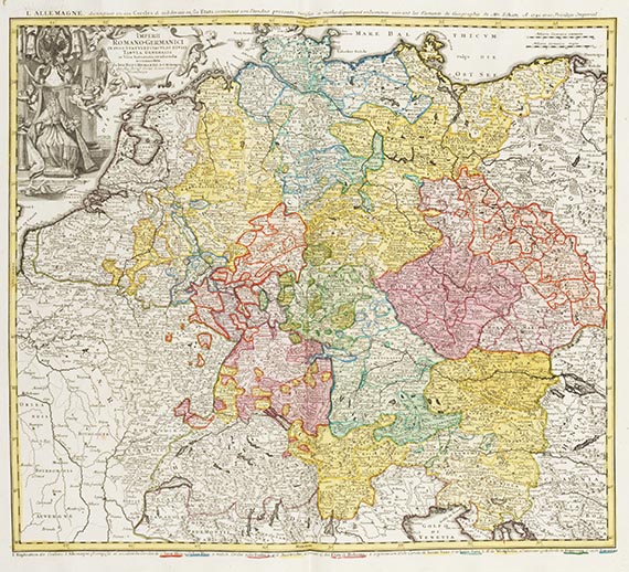 Johann Baptist Homann - Atlas Germaniae specialis