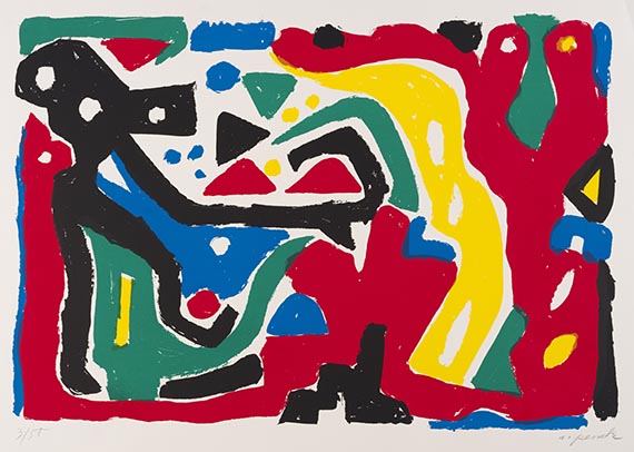 A. R. Penck (d.i. Ralf Winkler) - Expedition to the Holyland