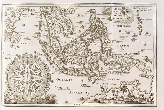 Heinrich Scherer - Atlas novus exhibens orbem terraqueum. 3 Bde. - Weitere Abbildung
