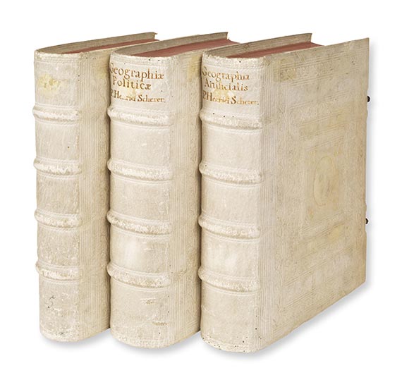 Heinrich Scherer - Atlas novus exhibens orbem terraqueum. 3 Bde. - Weitere Abbildung