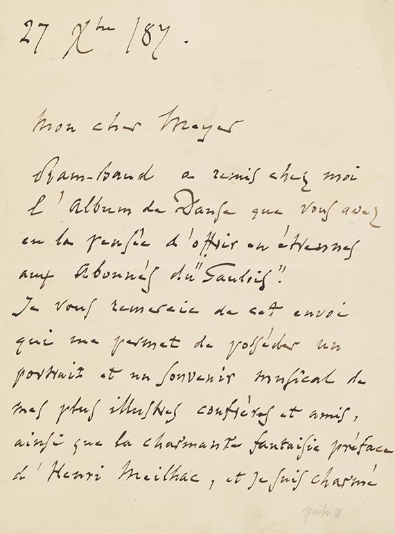 Charles Gounod - A 35: Brief, 2 S.