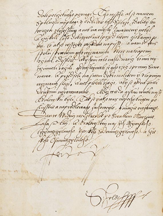  Ferdinand I. - A 44: Brief, 2 S.
