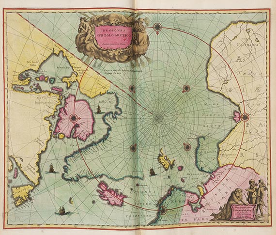 Joan Blaeu - Toonneel des aerdrycks, ofte Nieuwe Atlas. Band I (von 3). - Weitere Abbildung