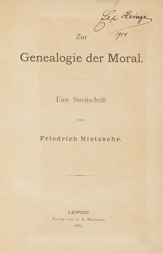 Friedrich Nietzsche - Gesamtausgabe. 7 Werke in 5 Bänden