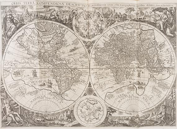 Jan Huygen van Linschoten - Navigatio in orientalem. - Descriptio totius Guinea. 2 Teile in 1 Band - Weitere Abbildung