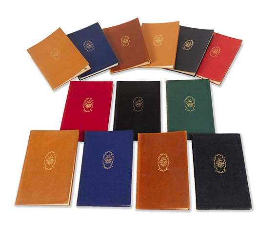   - 20 Bde. Insel-Bücherei Vorzugsausgaben in Leder