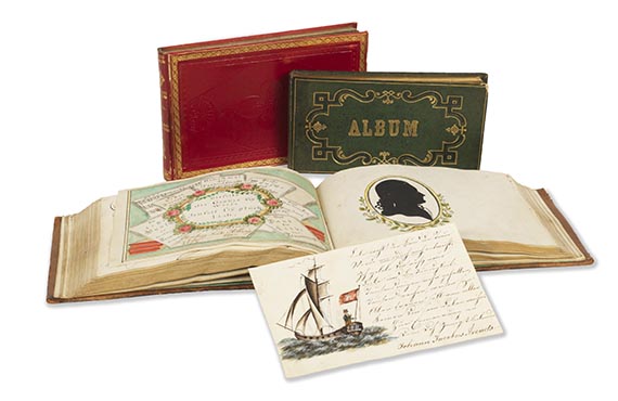  Album amicorum - Konvolut Alben amicorum Hamburg und Norddeutschland