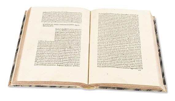 Flavius Josephus - De bello Judaico. Sowie: De antiquitate Judaeorum contra Apionem